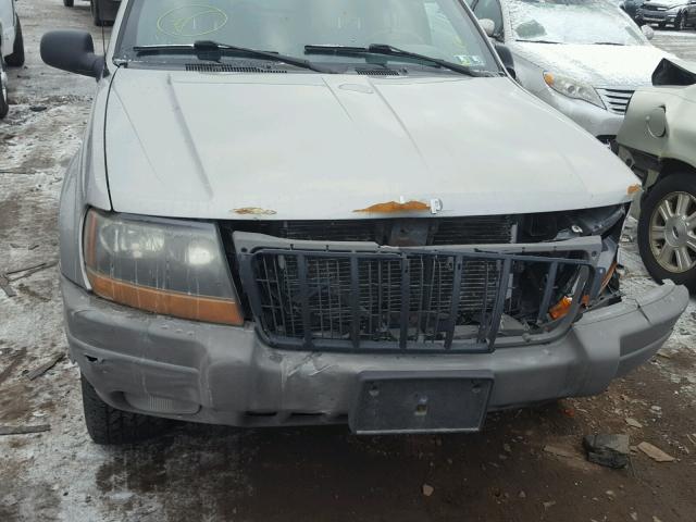 1J4GW48S2YC339390 - 2000 JEEP GRAND CHER GRAY photo 7