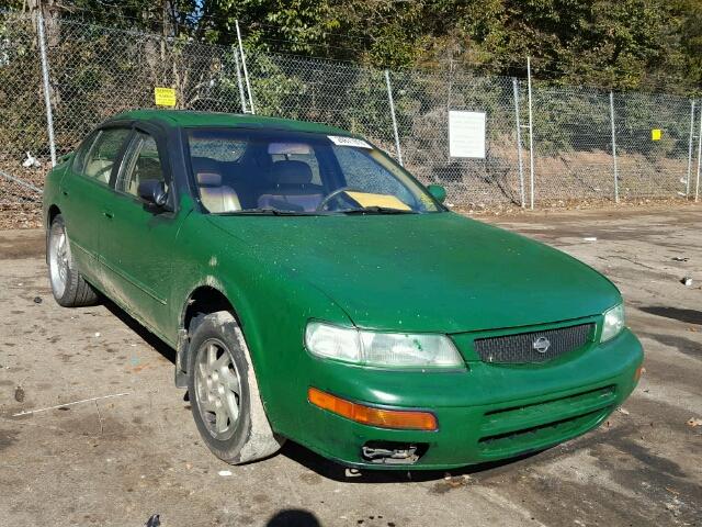 JN1CA21D5ST052431 - 1995 NISSAN MAXIMA GLE GREEN photo 1