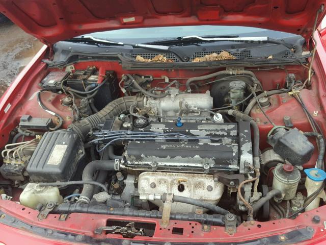 JH4DC4456XS004038 - 1999 ACURA INTEGRA LS RED photo 7