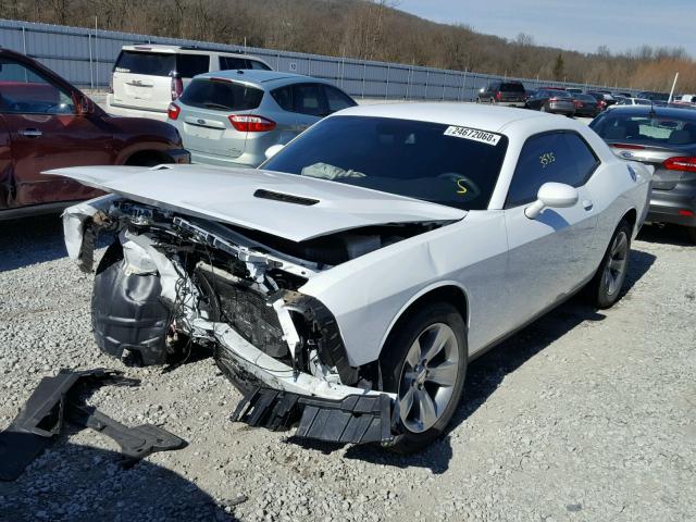 2C3CDZAG4HH550721 - 2017 DODGE CHALLENGER WHITE photo 2