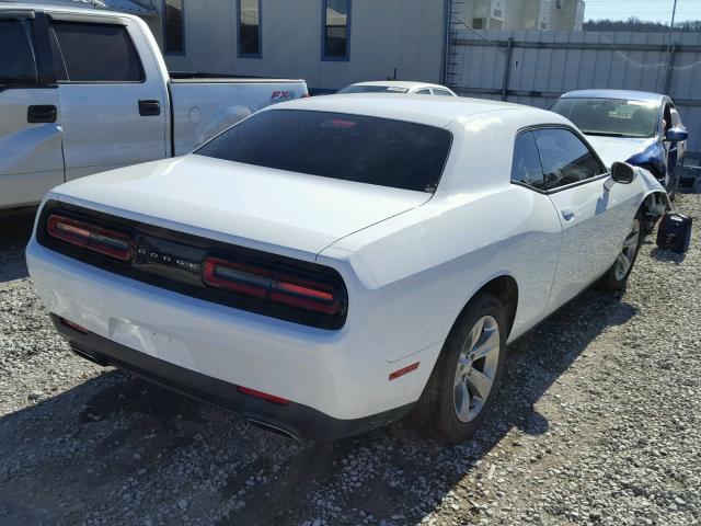 2C3CDZAG4HH550721 - 2017 DODGE CHALLENGER WHITE photo 4