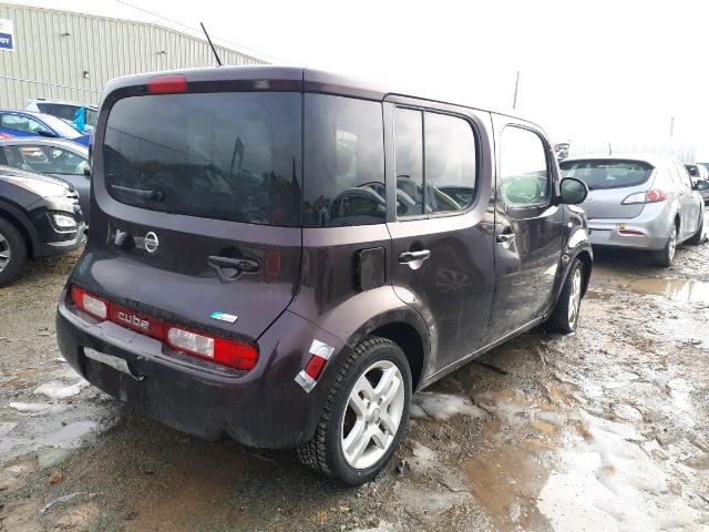 JN8AZ2KR1AT163407 - 2010 NISSAN CUBE BASE BLACK photo 4