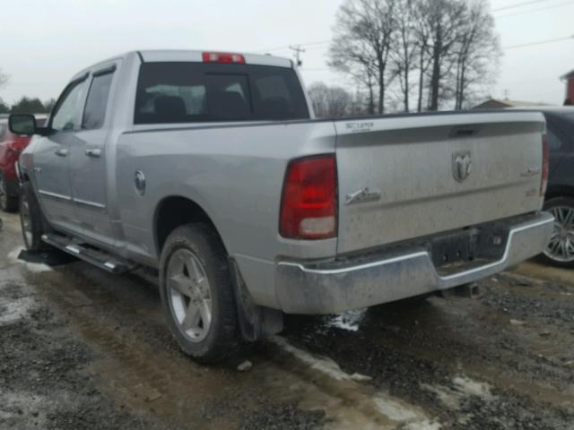 1D7RV1GP6AS130104 - 2010 DODGE RAM 1500 SILVER photo 3