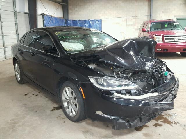 1C3CCCCB8FN542093 - 2015 CHRYSLER 200 C BLACK photo 1