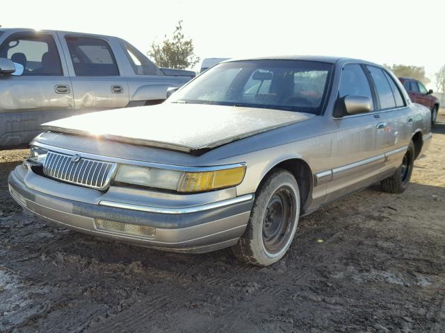 2MELM74W9RX686285 - 1994 MERCURY GRAND MARQ BEIGE photo 2