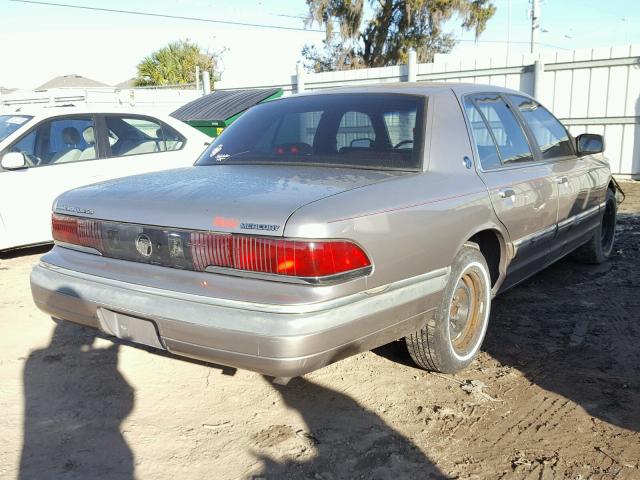 2MELM74W9RX686285 - 1994 MERCURY GRAND MARQ BEIGE photo 4