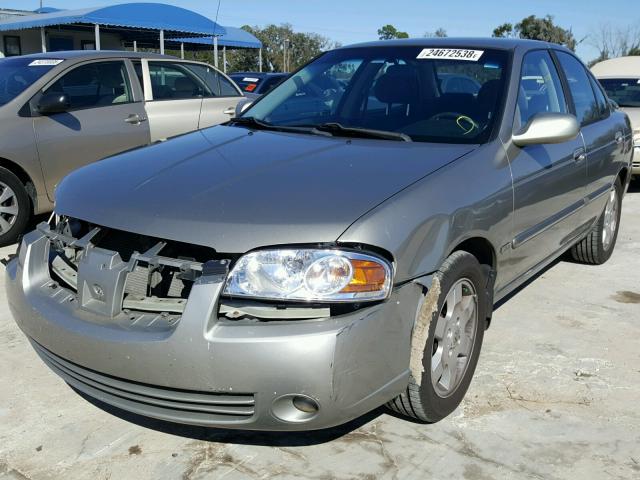 3N1CB51D96L521237 - 2006 NISSAN SENTRA 1.8 GRAY photo 2