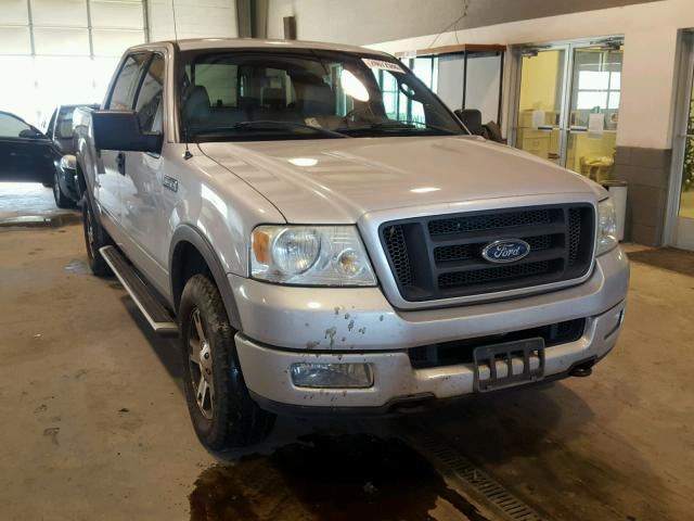 1FTPW14534KB17512 - 2004 FORD F150 SUPER SILVER photo 1