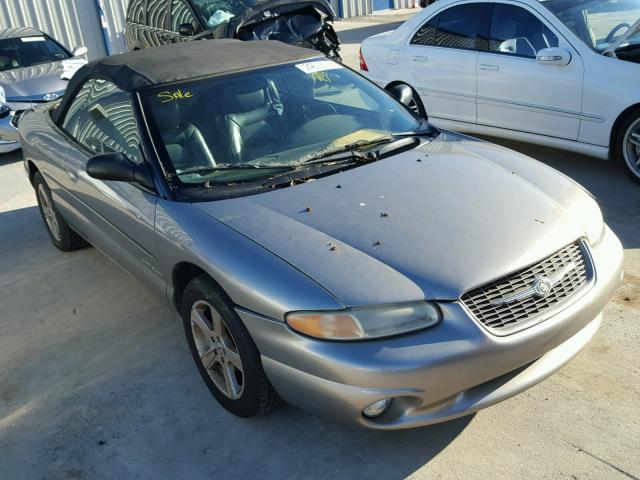 3C3EL55H3XT582427 - 1999 CHRYSLER SEBRING JX SILVER photo 1