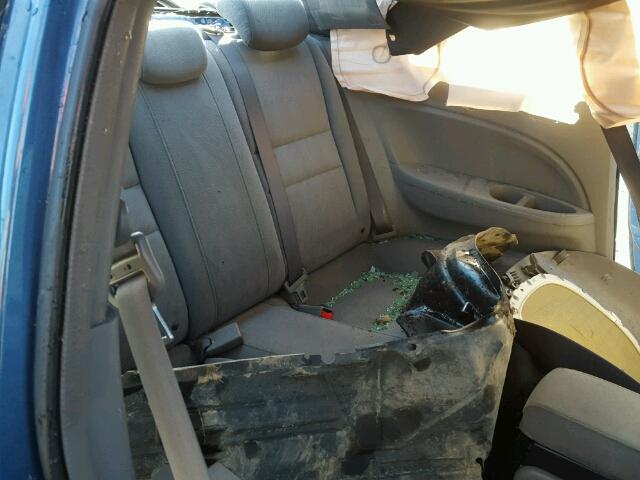 2HGFG11807H543842 - 2007 HONDA CIVIC EX ლურჯი ფოტო 6