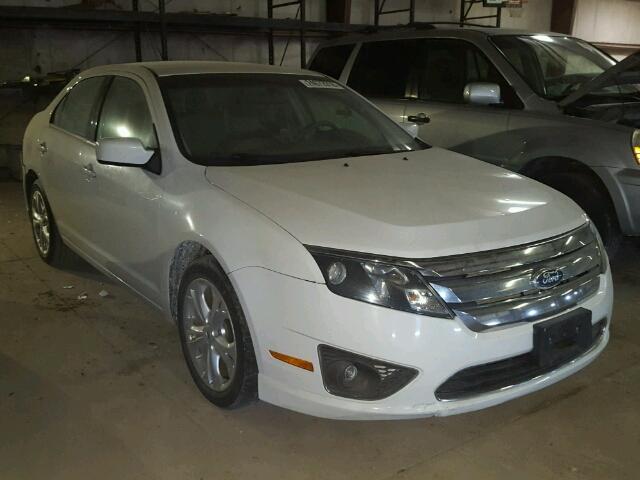 3FAHP0HA3CR344931 - 2012 FORD FUSION SE WHITE photo 1