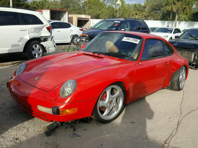 WP0AA2990SS323180 - 1995 PORSCHE 911 CARRER RED photo 2