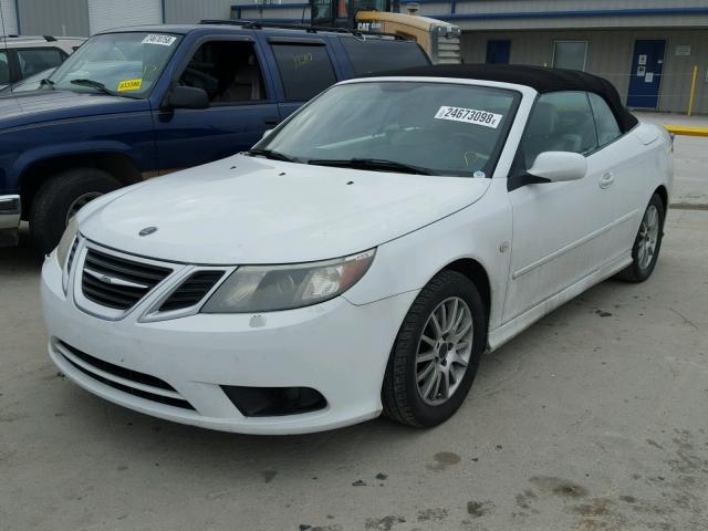 YS3FB79Y286012495 - 2008 SAAB 9-3 2.0T WHITE photo 2