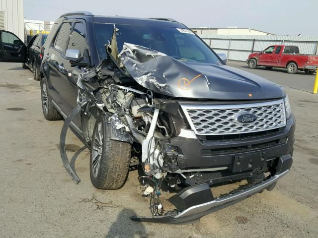 1FM5K8HT6GGD35273 - 2016 FORD EXPLORER P CHARCOAL photo 1