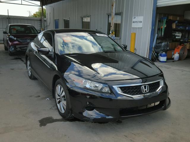 1HGCS1B71AA001758 - 2010 HONDA ACCORD EX BLACK photo 1