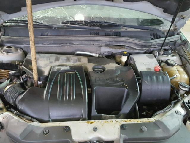 1G1AK52F257546061 - 2005 CHEVROLET COBALT SILVER photo 7