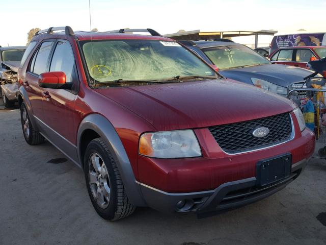 1FMZK02125GA34684 - 2005 FORD FREESTYLE RED photo 1