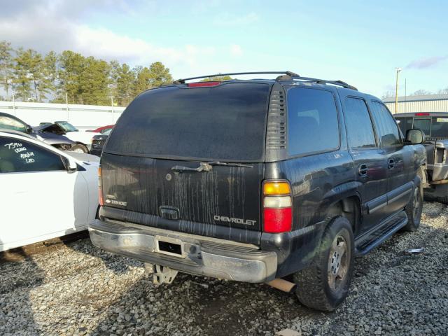 1GNEC13Z04J331469 - 2004 CHEVROLET TAHOE C150 BLACK photo 4