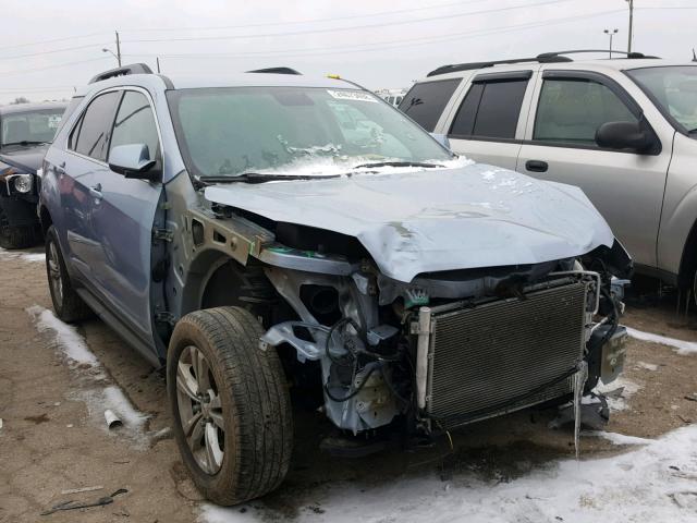 2GNALBEK3E6257256 - 2014 CHEVROLET EQUINOX LT BLUE photo 1