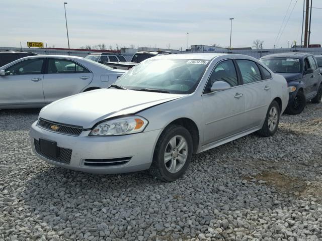 2G1WA5E34E1137776 - 2014 CHEVROLET IMPALA LIM SILVER photo 2