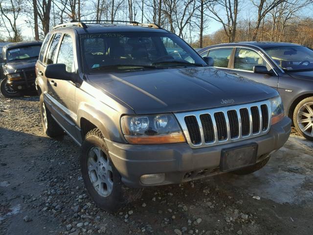 1J4GW48S4YC118518 - 2000 JEEP GRAND CHER GRAY photo 9