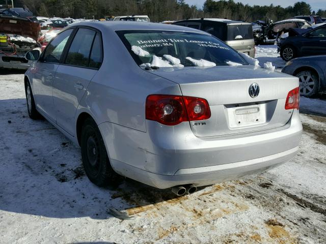 3VWPG71K06M745045 - 2006 VOLKSWAGEN JETTA VALU SILVER photo 3