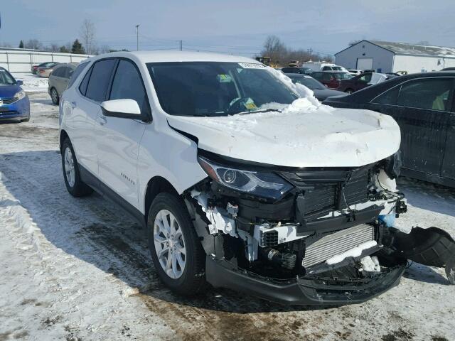 3GNAXSEVXJS540845 - 2018 CHEVROLET EQUINOX LT WHITE photo 1