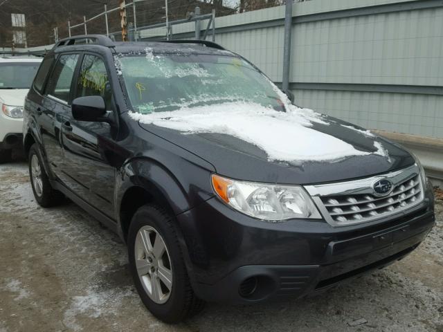 JF2SHABCXDH443277 - 2013 SUBARU FORESTER 2 GRAY photo 1