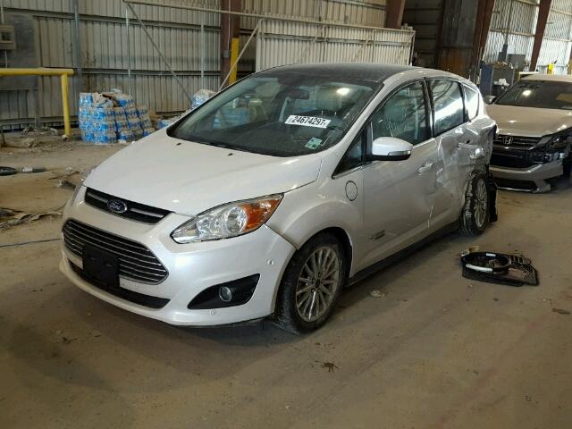 1FADP5CU5DL533190 - 2013 FORD C-MAX PREM WHITE photo 9