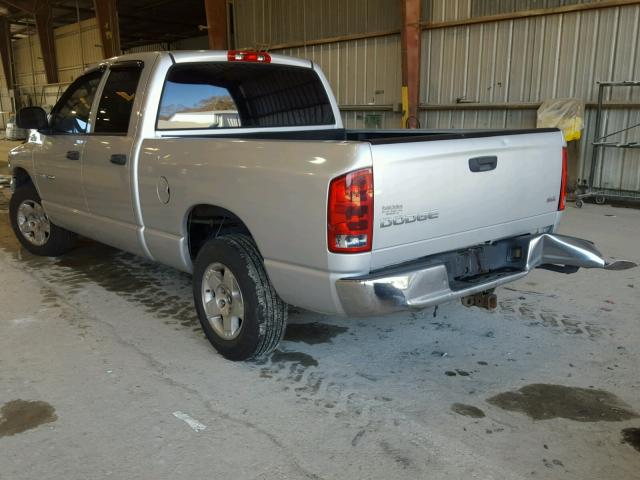 1D7HA18N14J190130 - 2004 DODGE RAM 1500 S SILVER photo 3