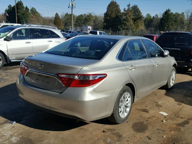 4T4BF1FK5GR563183 - 2016 TOYOTA CAMRY LE SILVER photo 4