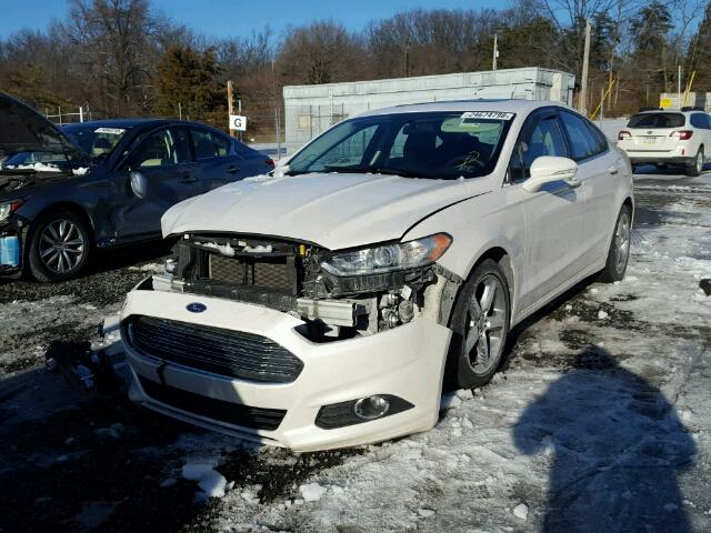 3FA6P0H73DR288468 - 2013 FORD FUSION SE WHITE photo 2