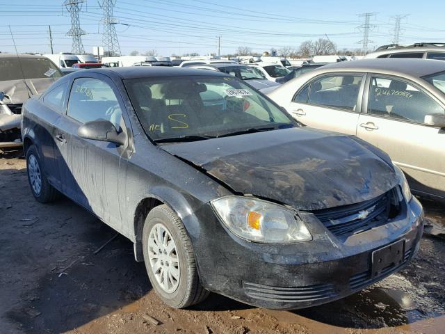 1G1AS18H097241651 - 2009 CHEVROLET COBALT LS BLACK photo 1