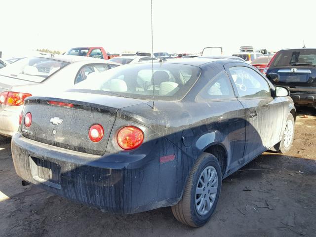 1G1AS18H097241651 - 2009 CHEVROLET COBALT LS BLACK photo 4