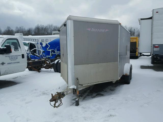 4TCSU14726HP26238 - 2006 UTILITY TRAILER GRAY photo 2