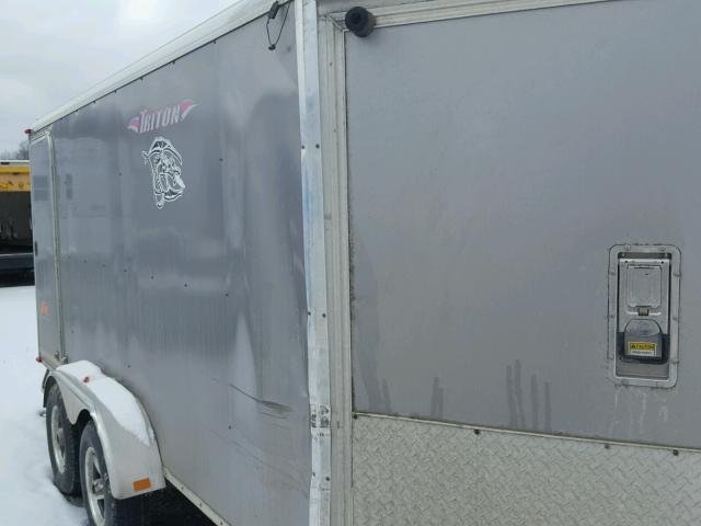 4TCSU14726HP26238 - 2006 UTILITY TRAILER GRAY photo 9