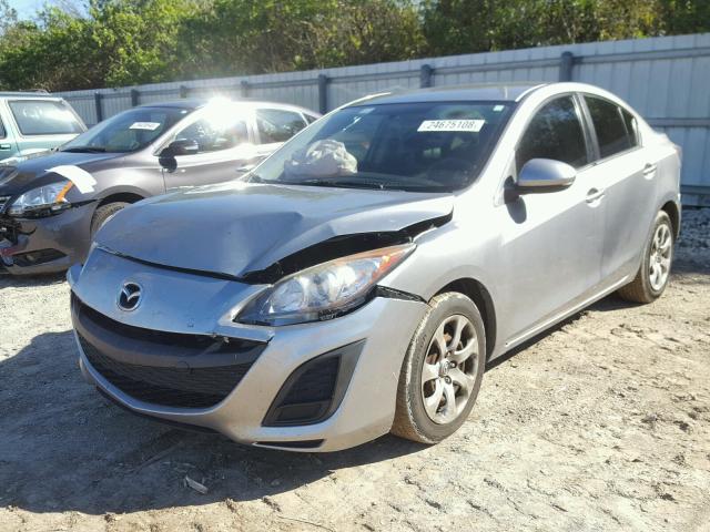 JM1BL1UF9B1469069 - 2011 MAZDA 3 I SILVER photo 2