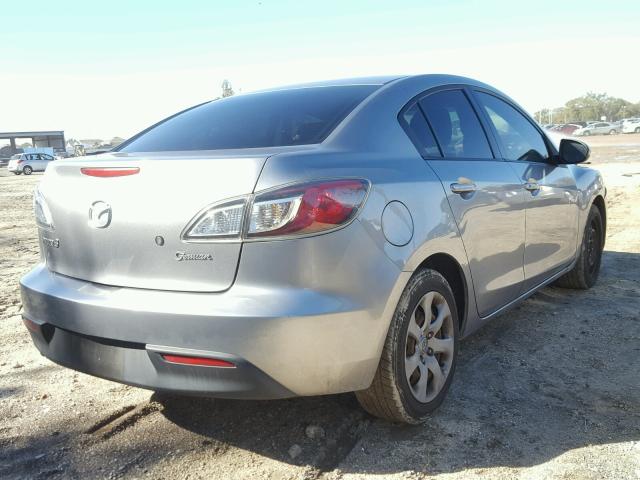 JM1BL1UF9B1469069 - 2011 MAZDA 3 I SILVER photo 4