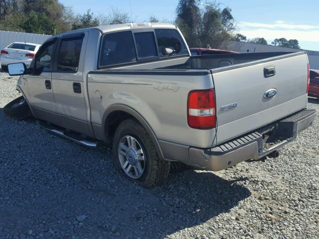 1FTPW14506FA34194 - 2006 FORD F150 SUPER SILVER photo 3