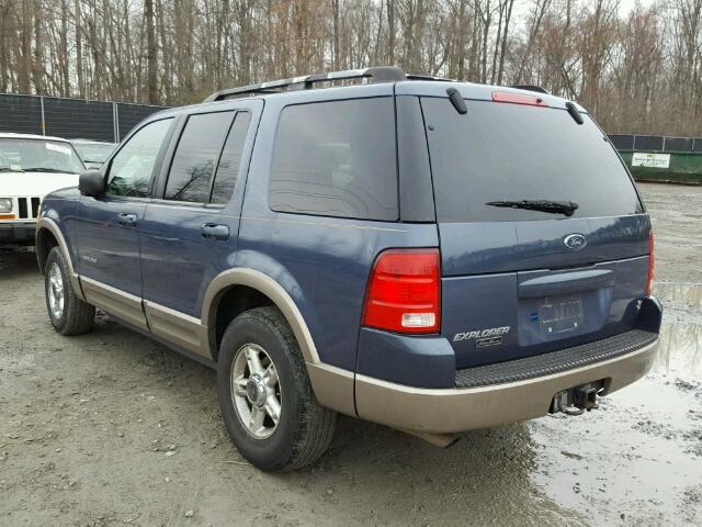 1FMZU64W02ZA36293 - 2002 FORD EXPLORER E BLUE photo 3