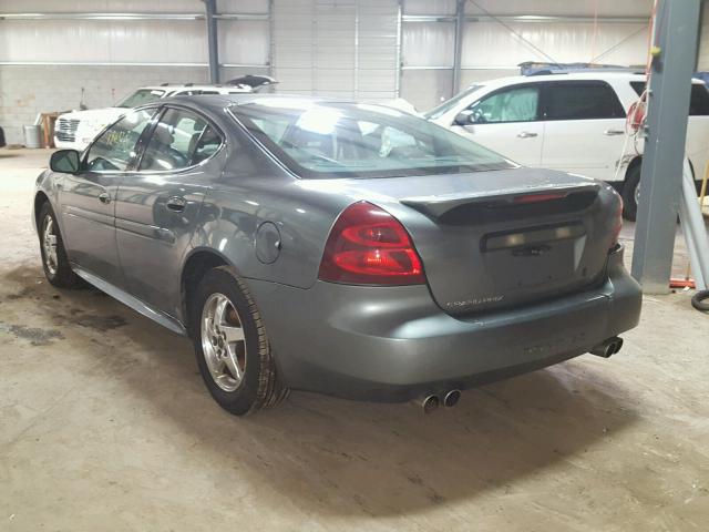 2G2WS542741205987 - 2004 PONTIAC GRAND PRIX GRAY photo 3