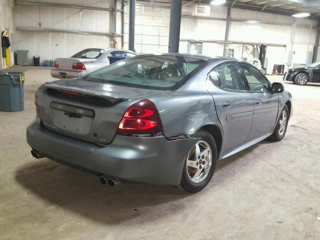 2G2WS542741205987 - 2004 PONTIAC GRAND PRIX GRAY photo 4