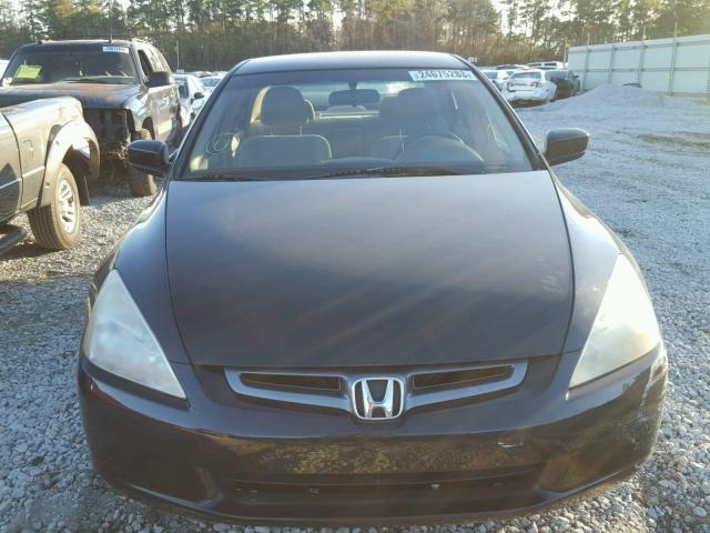 1HGCM55435A075417 - 2005 HONDA ACCORD LX BLACK photo 9