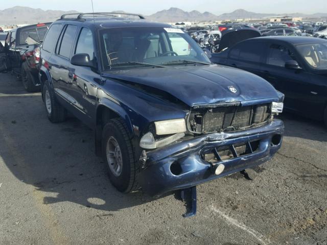 1B4HS28Y7XF661029 - 1999 DODGE DURANGO BLUE photo 1