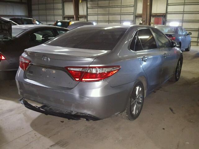 4T1BF1FK0FU061920 - 2015 TOYOTA CAMRY LE SILVER photo 4