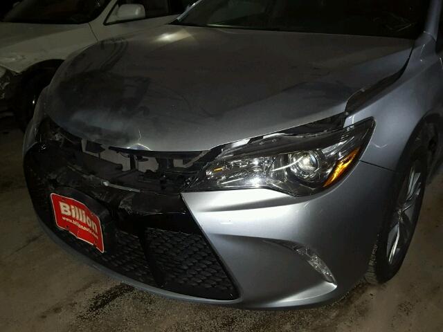 4T1BF1FK0FU061920 - 2015 TOYOTA CAMRY LE SILVER photo 9