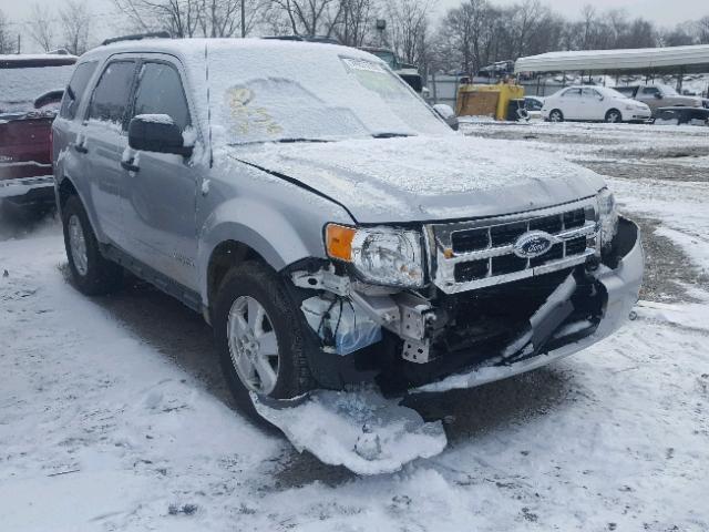 1FMCU93158KE11447 - 2008 FORD ESCAPE XLT SILVER photo 1