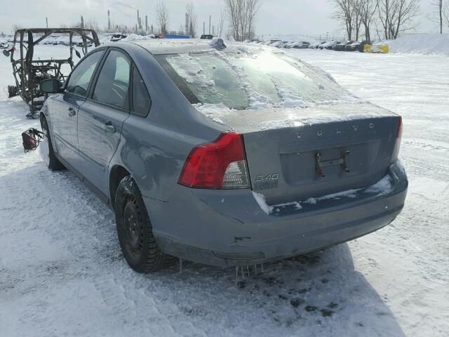 YV1MS382892441521 - 2009 VOLVO S40 2.4I GRAY photo 3