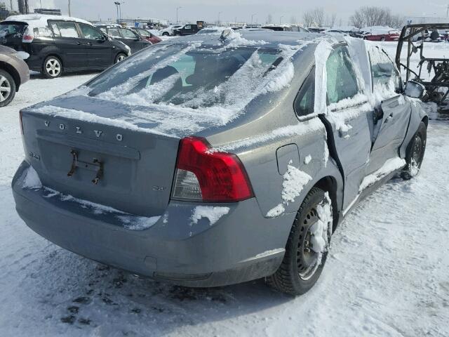 YV1MS382892441521 - 2009 VOLVO S40 2.4I GRAY photo 4