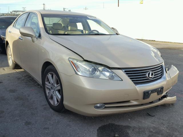 JTHBJ46G372014943 - 2007 LEXUS ES 350 GOLD photo 1